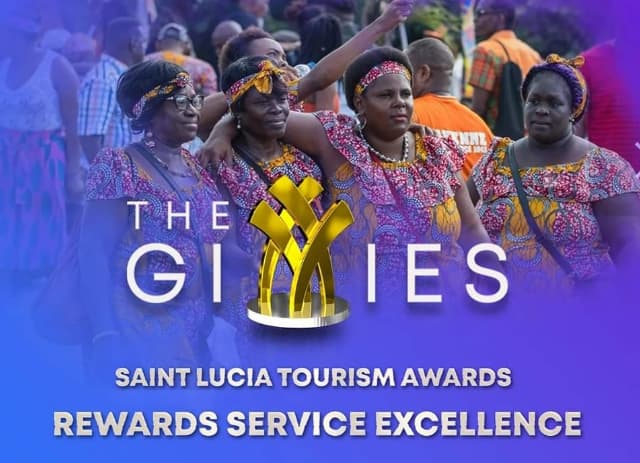 The Gimies- The Saint Lucia Tourism Awards. (Credits: Ernest Hilaire, Facebook)